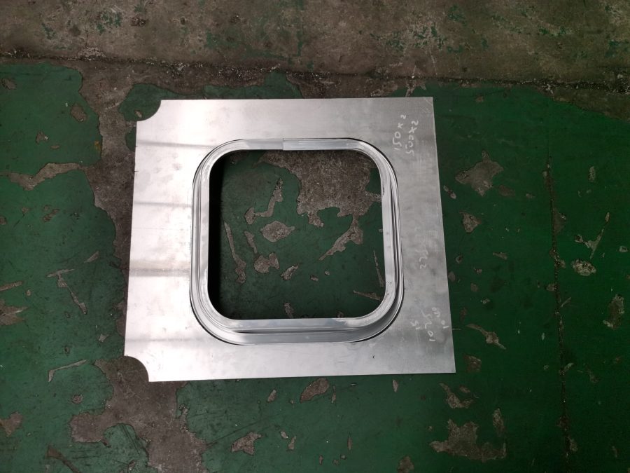 CNC Aluminum extrusion bending machine SB-50CNC-2A-1S7